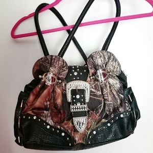 MOSSYOAK official camo bling handbag country